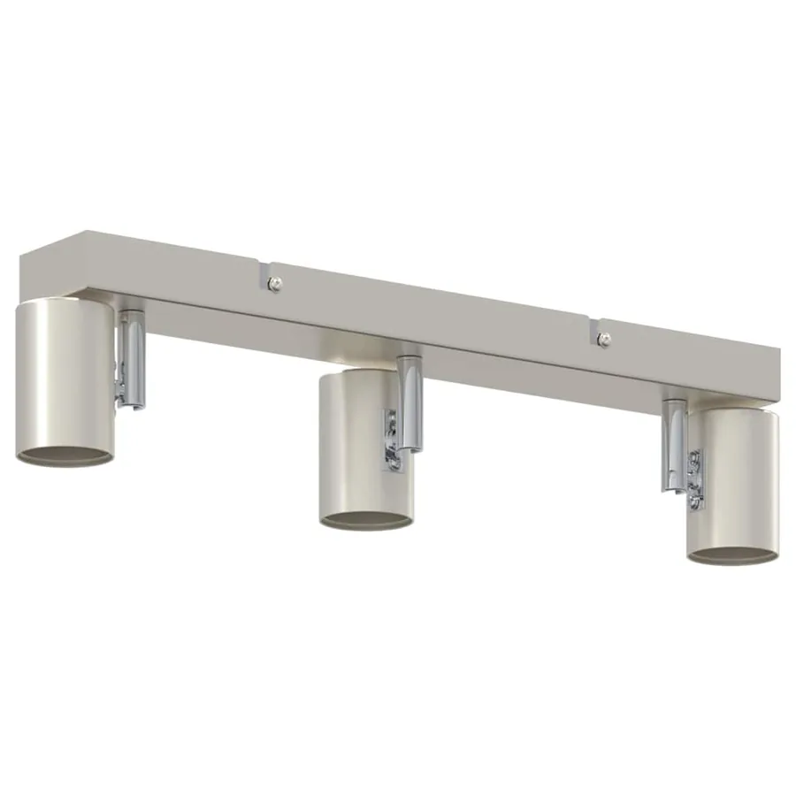 Spot de plafond Nickel 38 x 6,5 x 11,5 cm Métal - 5
