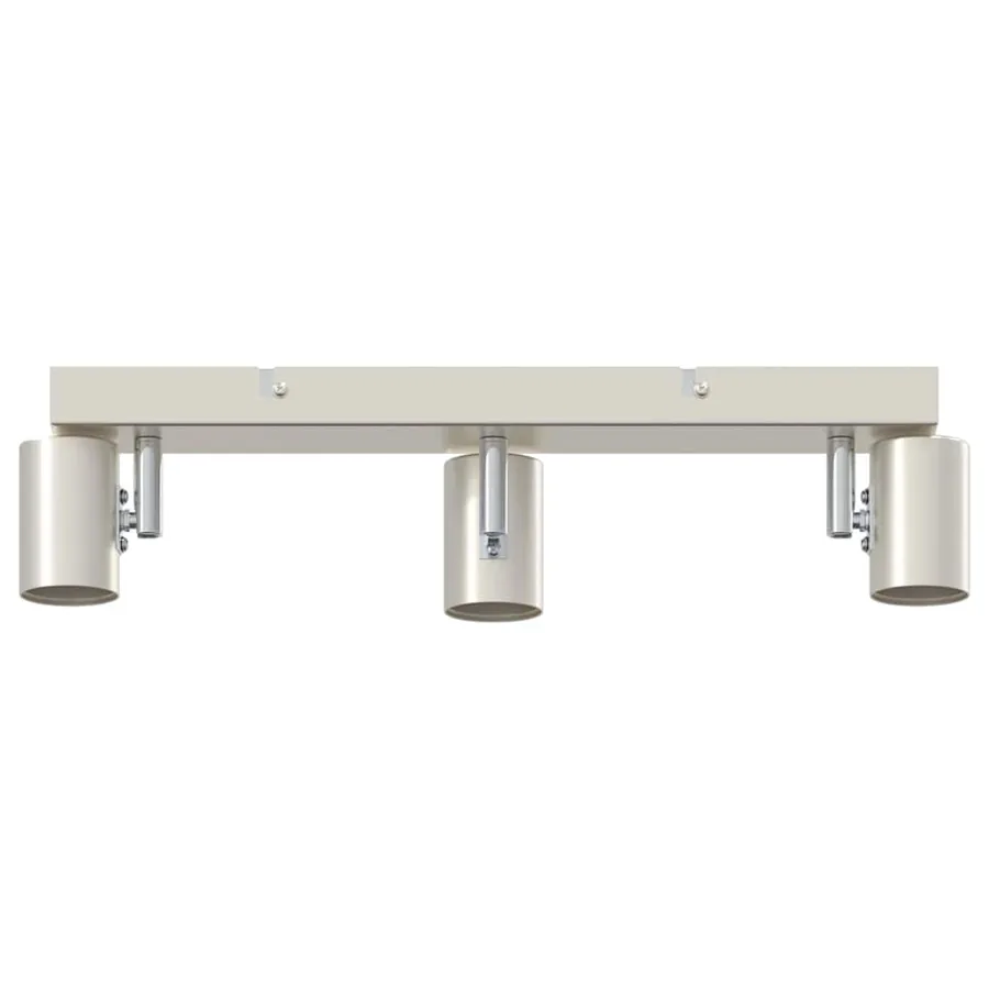 Spot de plafond Nickel 38 x 6,5 x 11,5 cm Métal - 6