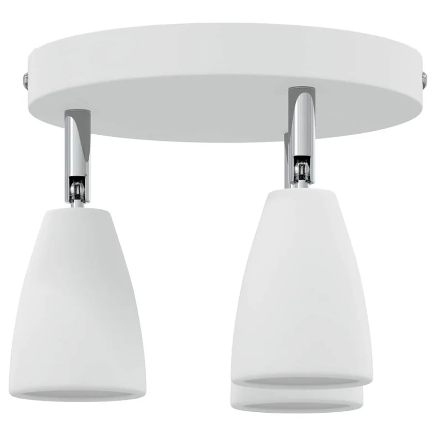Spot de plafond Blanc 19 x 19 x 14,5 cm Métal - 6
