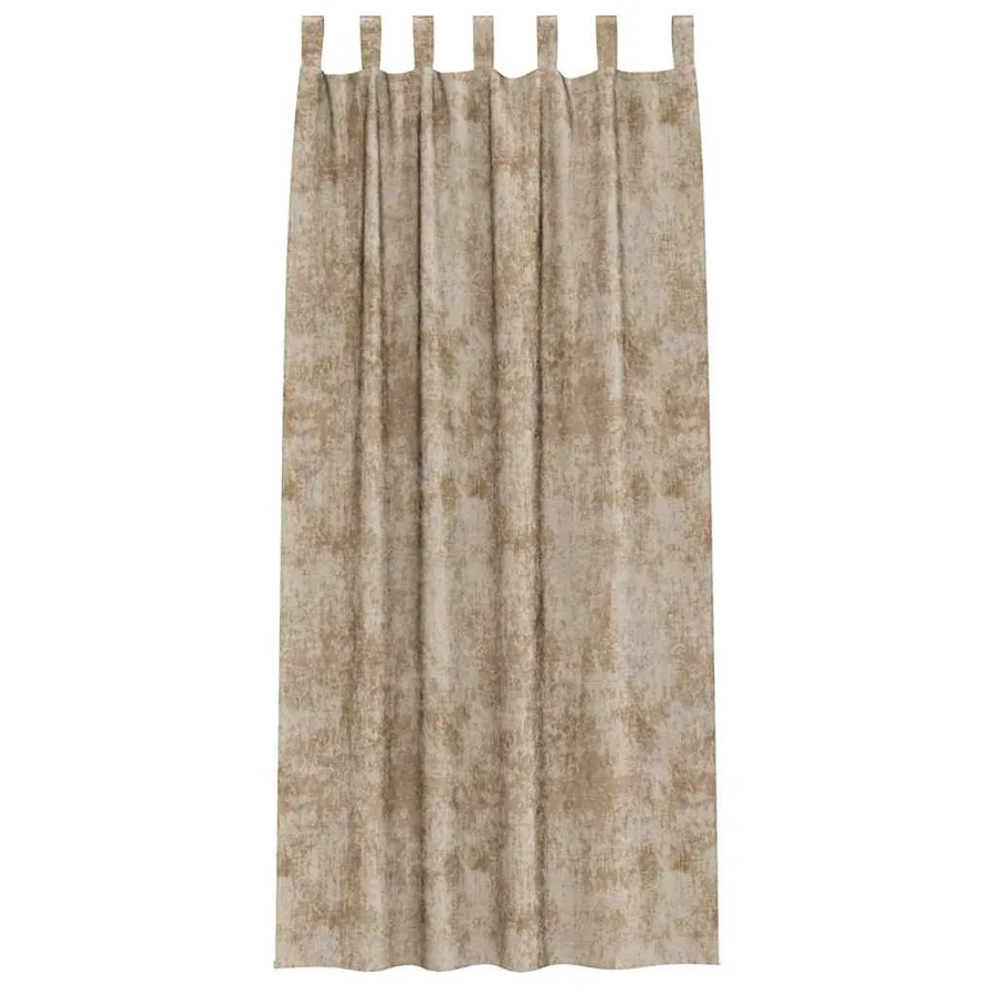 Rideaux en velours 2 pcs Champagne 245 x 140 cm Velours - 4