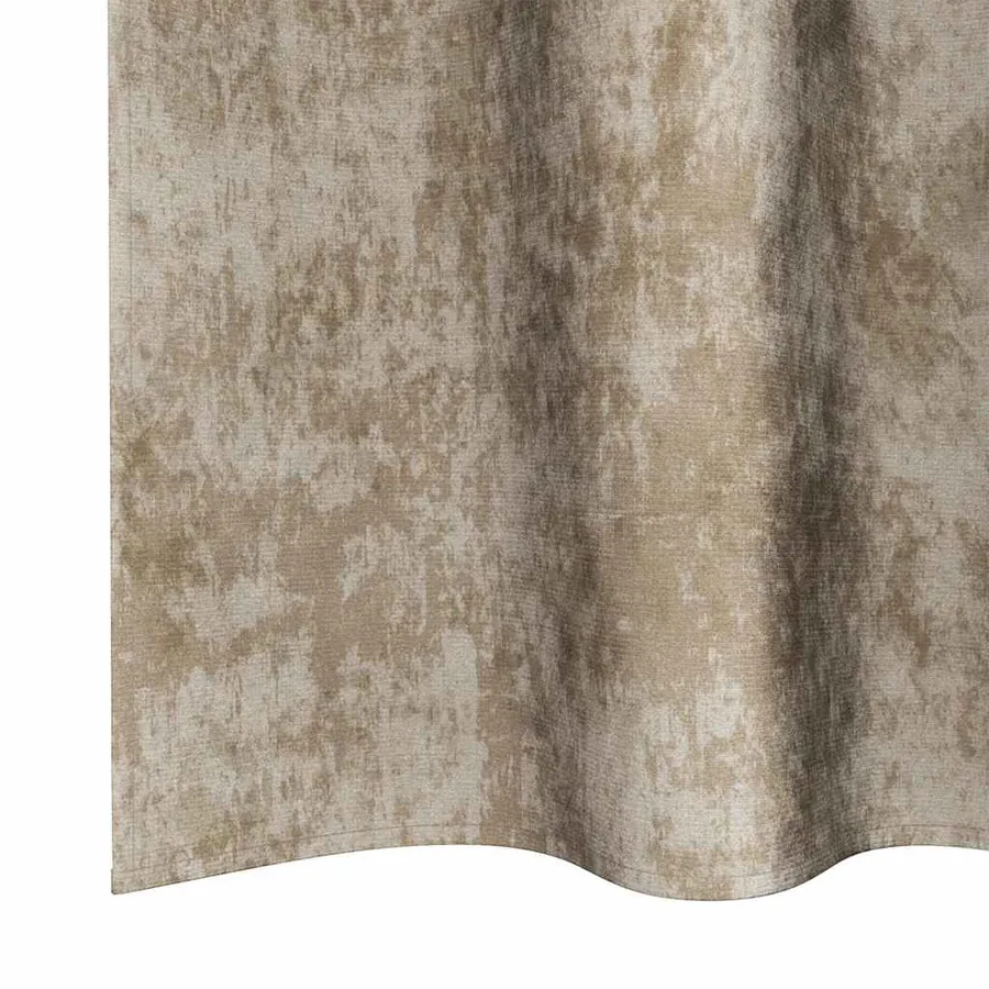 Rideaux en velours 2 pcs Champagne 245 x 140 cm Velours - 6