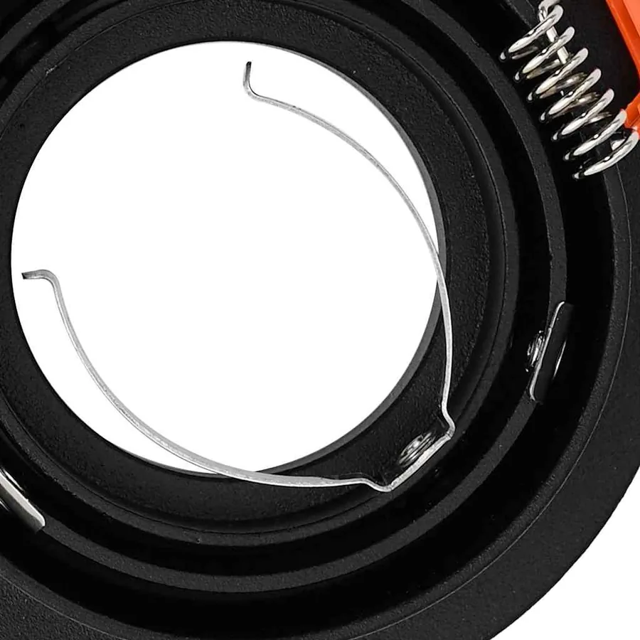 Projecteur 12 pcs Noir 9 x 9 x 2 cm Aluminium - 9