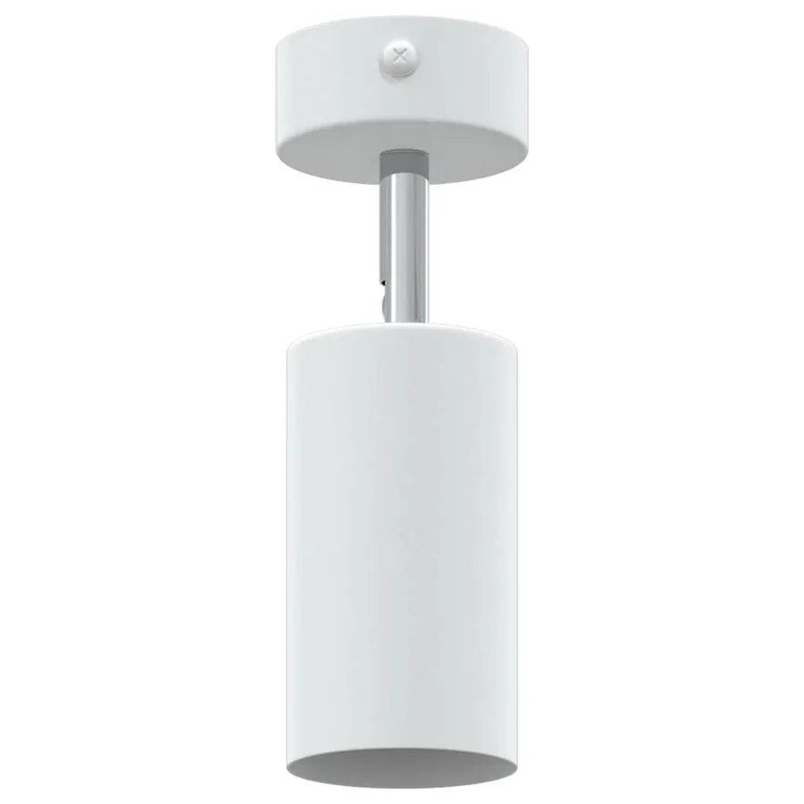 Spot de plafond avec des projecteurs Blanc 6 x 6 x 16 cm Métal - 7