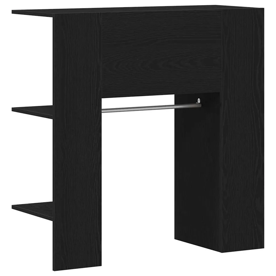 Meuble de couloir avec étagère Chêne noir 97,5 x 37 x 99 cm - 2