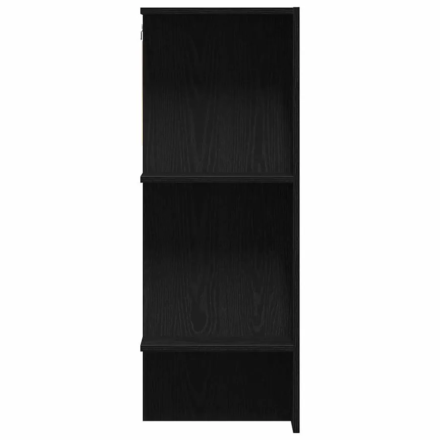 Meuble de couloir avec étagère Chêne noir 97,5 x 37 x 99 cm - 7