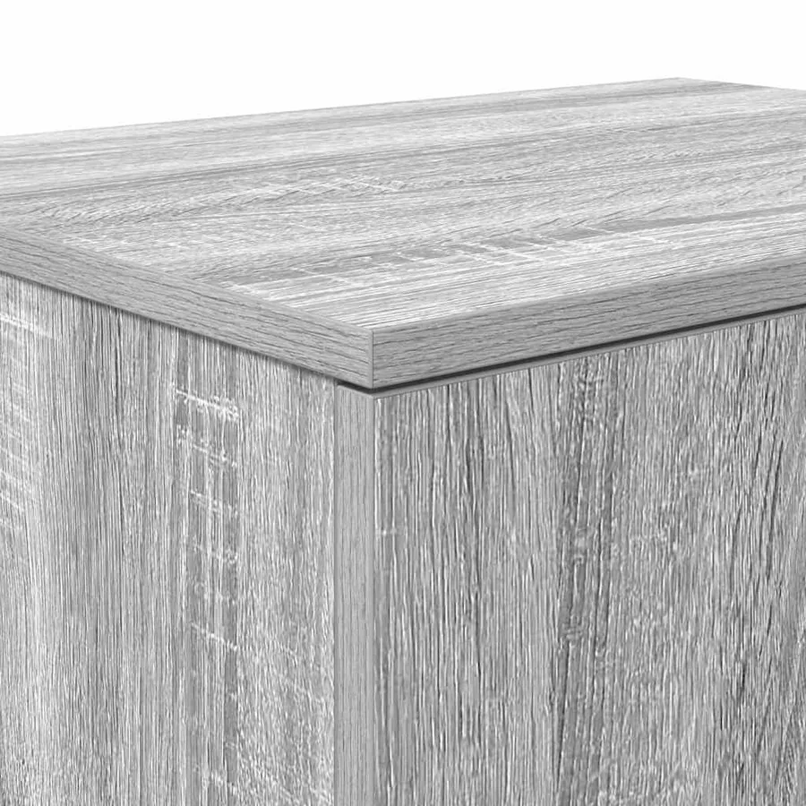 Armoire de rangement 2 pcs Gris Sonoma 108 x 41 x 40 cm - 8
