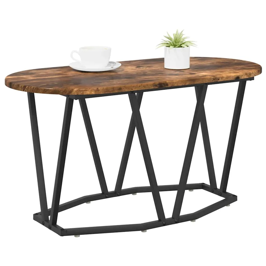 Table basse Chêne fumé 80 x 40 x 40.5 cm - 3