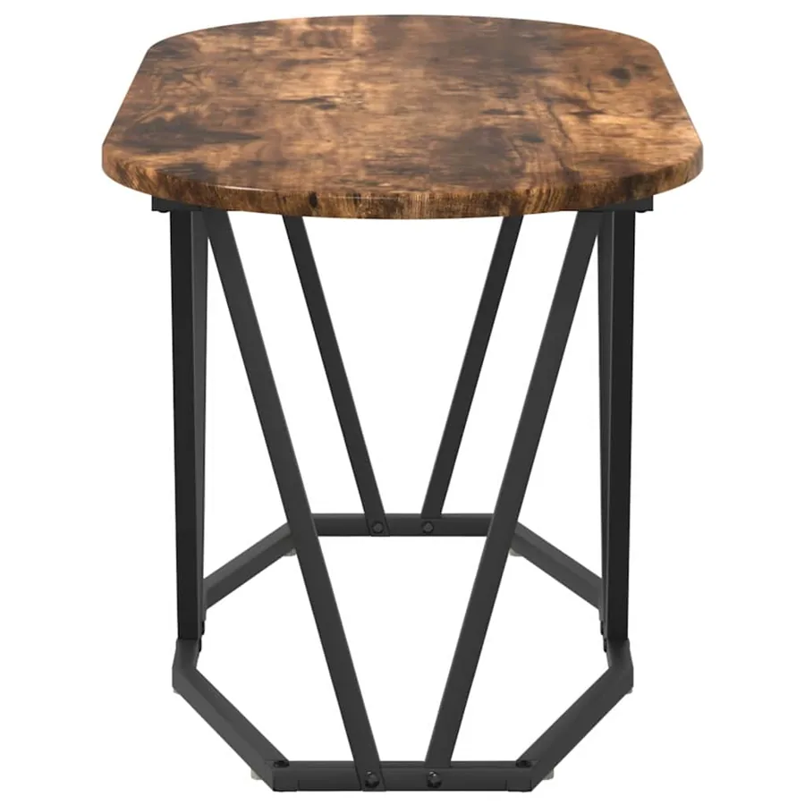 Table basse Chêne fumé 80 x 40 x 40.5 cm - 6