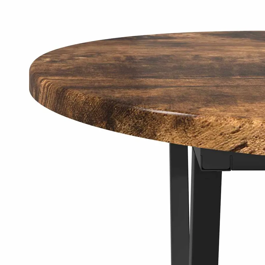Table basse Chêne fumé 80 x 40 x 40.5 cm - 7
