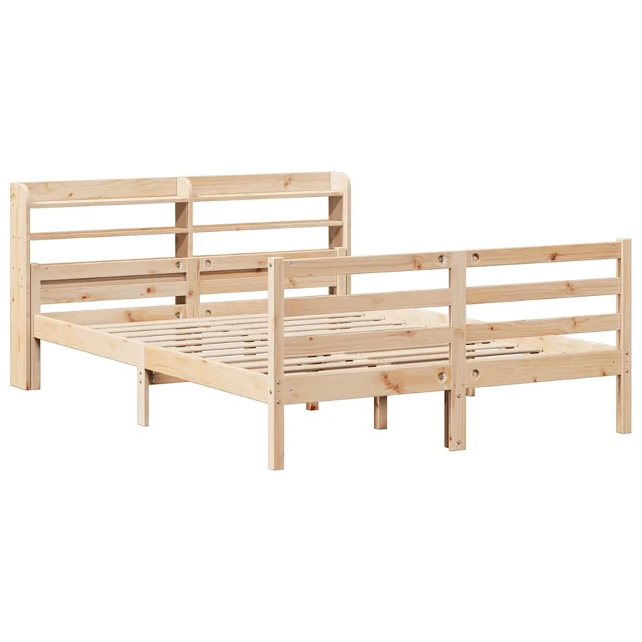 Cadre de lit avec tête de lit sans matelas 160x200 cm - 3