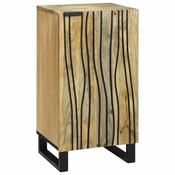 Buffet Marron 40 x 33 x 75 cm bois de manguier massif