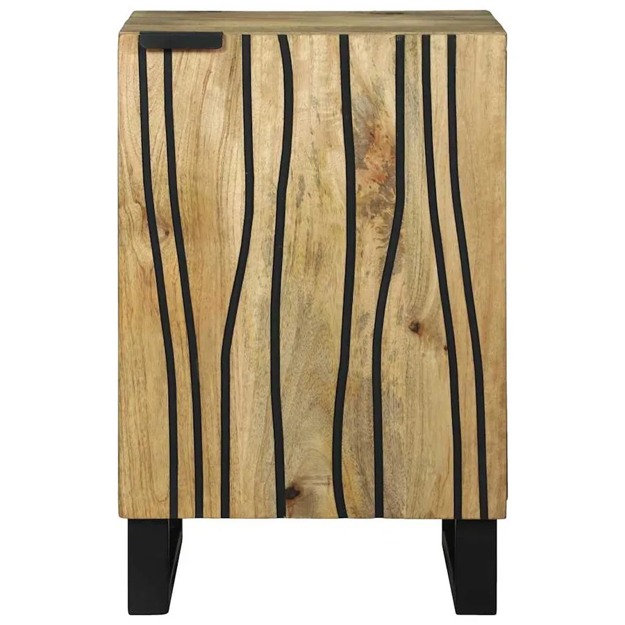 Meuble de Lavabo de Salle de Bain Marron 38 x 33,5 x 58 cm - 4