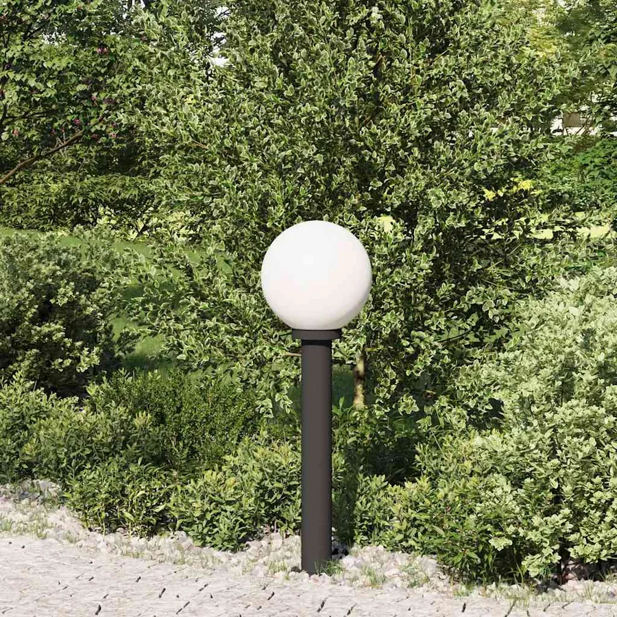 Borne lumineuse 80 cm noire IP44 - 3