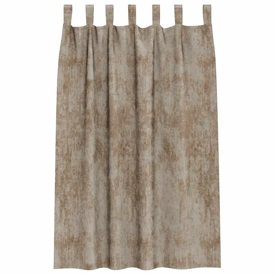 Rideaux en velours 2 pcs Champagne 175 x 140 cm Velours - 4