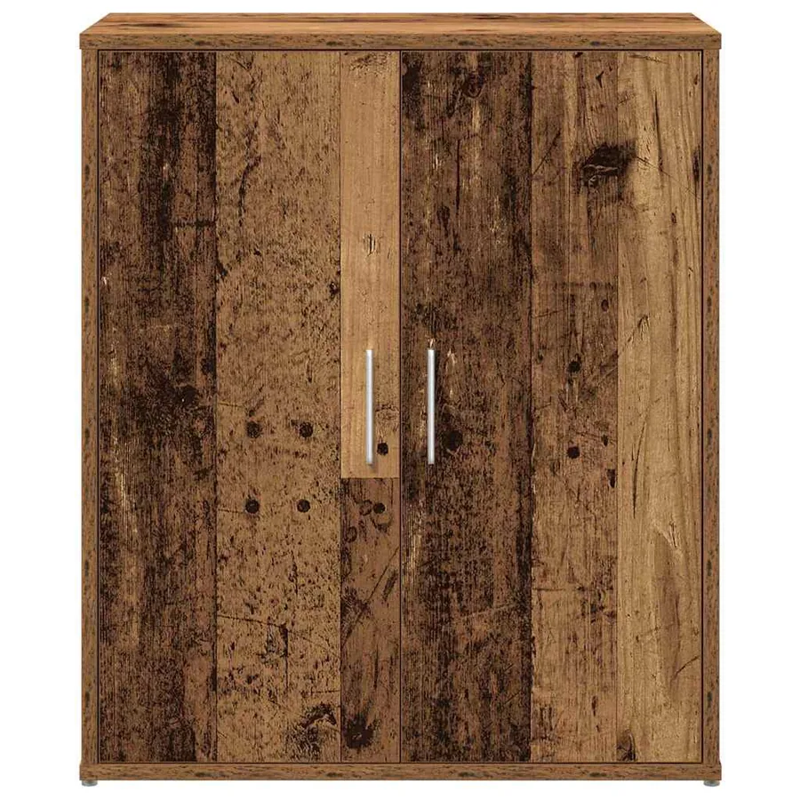 Buffet 2 pcs Bois ancien 60 x 31 x 70 cm Bois d'ingénierie - 7