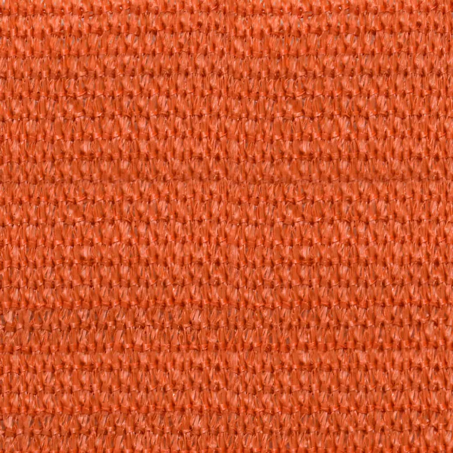 Voile d'ombrage 160 g/m² Orange 4x4x5,8 m PEHD - 9