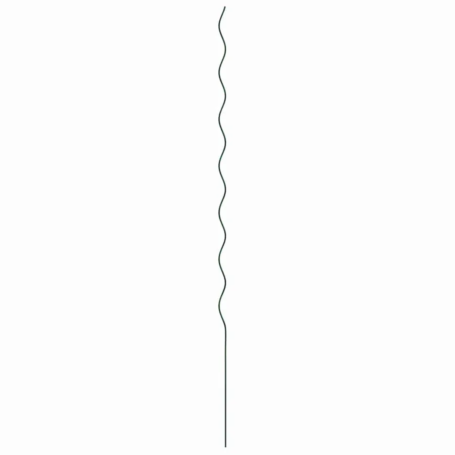 Soutien de plante 5 pcs Vert 170 x 0,6 x 0,6 cm Acier - 2