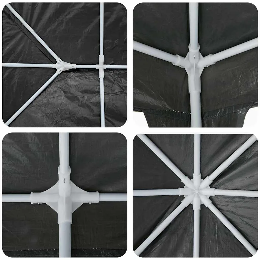 Tente de fête Anthracite 400 x 400 x 266 cm - 6