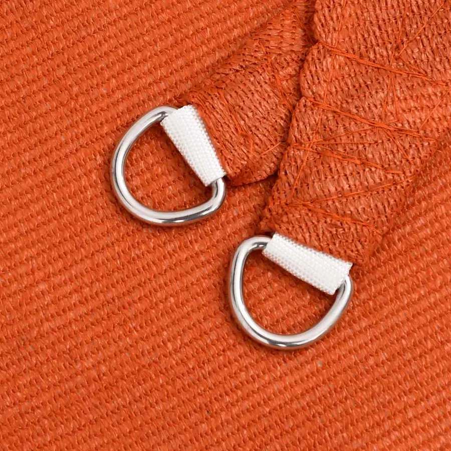 Voile d'ombrage 160 g/m² rectangulaire orange 3x4,5 m PEHD - 6