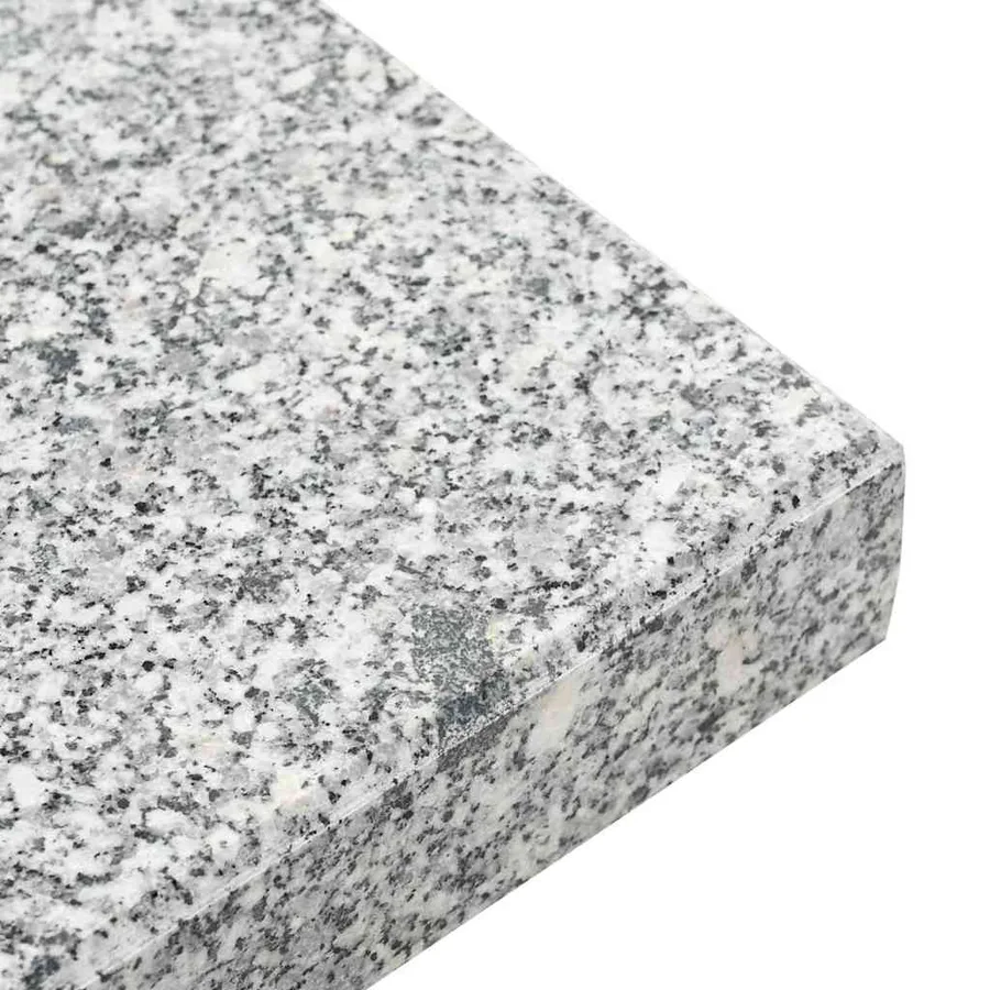 Pied de parasol 30kg Gris Granite Carré - 10