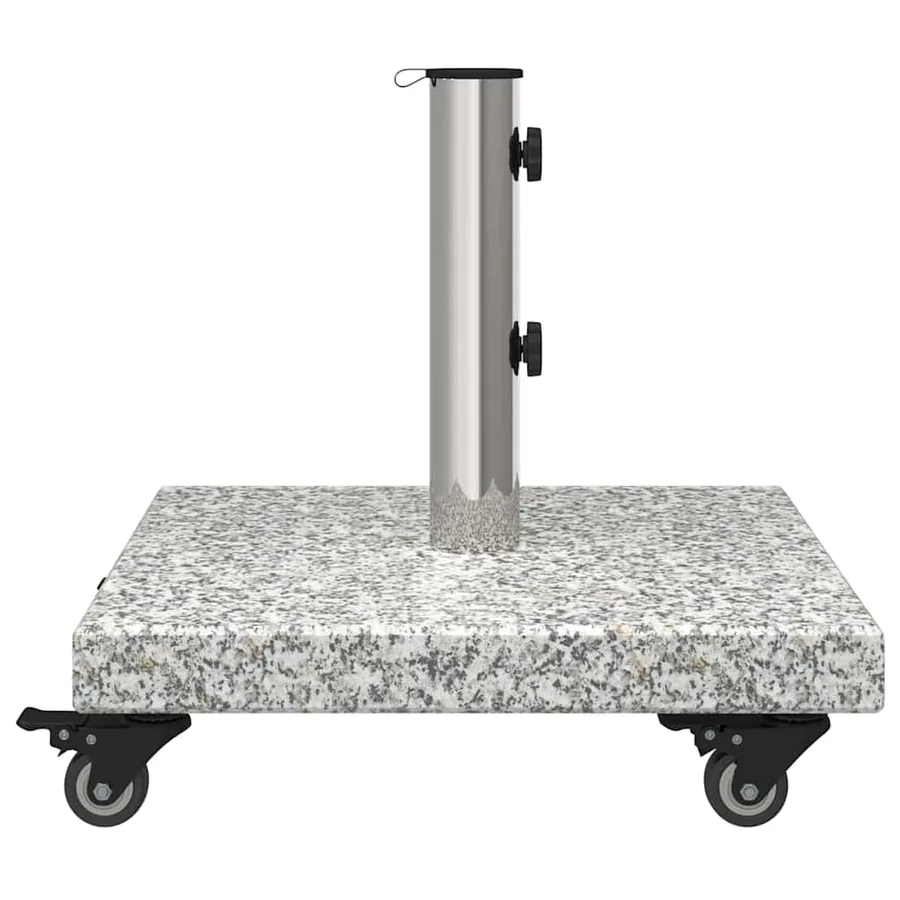 Pied de parasol 30kg Gris Granite Carré - 6