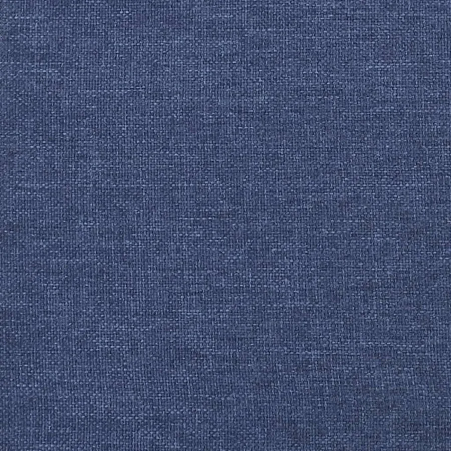 Cadre de lit sans matelas bleu 90x200 cm tissu - 8