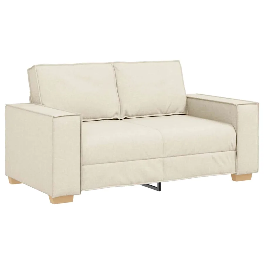 Ensemble de Canapés 3 pcs Beige 220 x 80 x 84 cm - 5