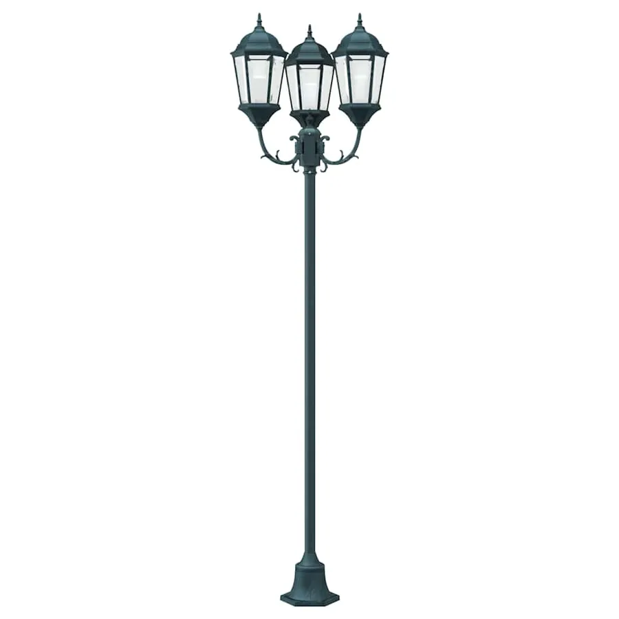 Lumière de jardin Vert vintage brossé 57 x 49 x 241 cm - 4