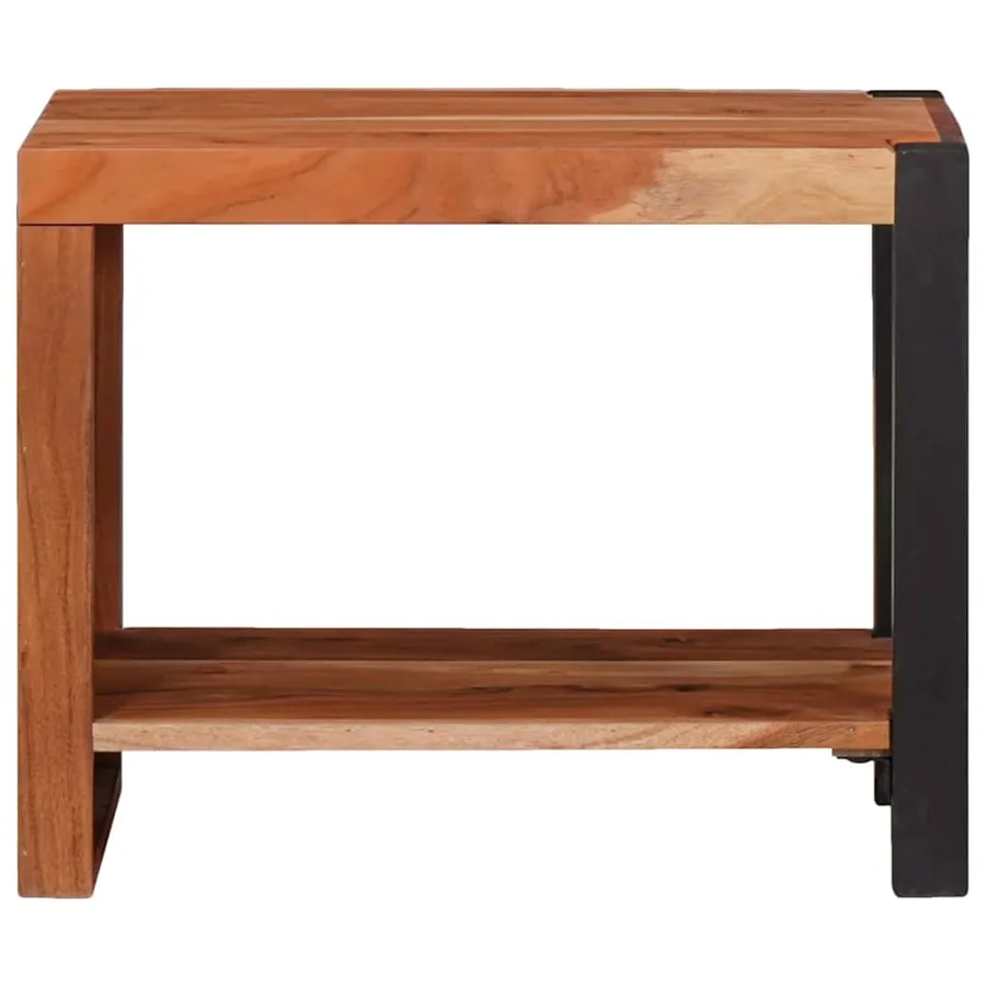 Étagère Marron 50 x 30 x 40 cm Bois d'Acacia Massif - 4