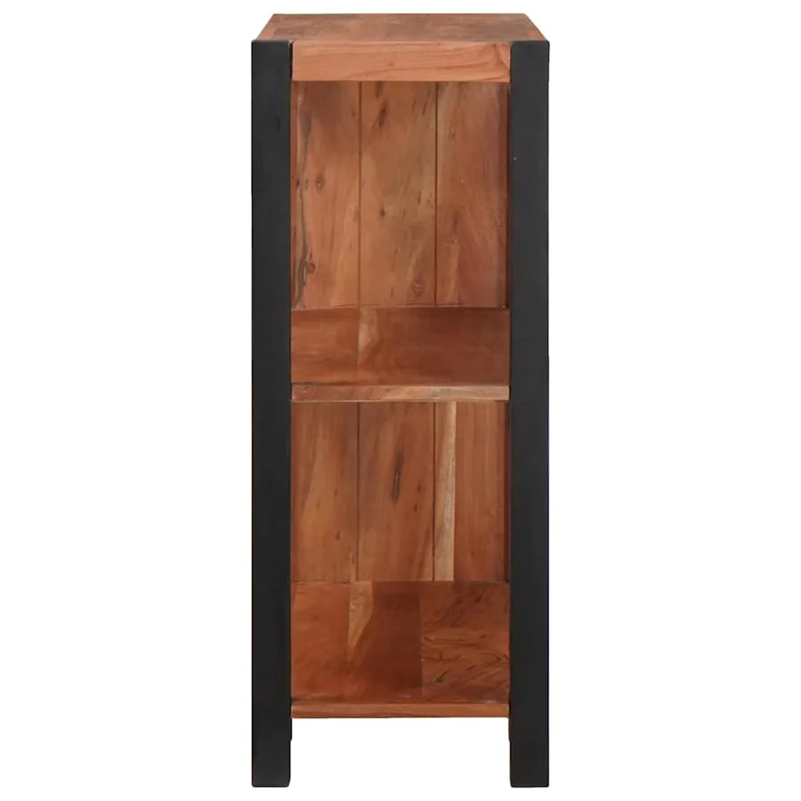Étagère Marron 80 x 30 x 75 cm Bois d'Acacia Massif - 5