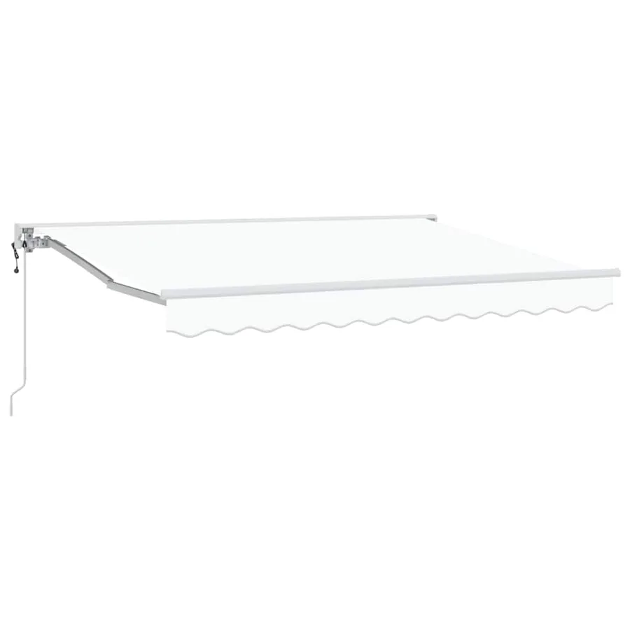 Cadre d'auvent Blanc 300 x 200 cm Polyester avec revêtement PU - 2