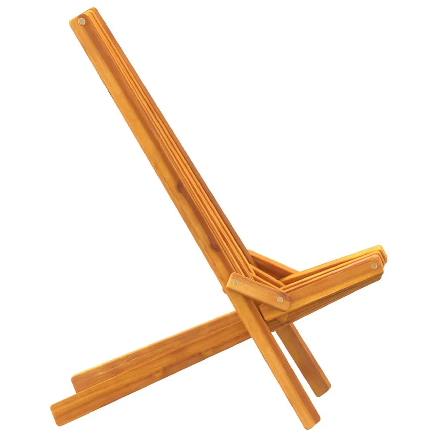Chaise 2 pcs Marron 69 x 56 x 84 cm Bois d'Acacia Massif - 4