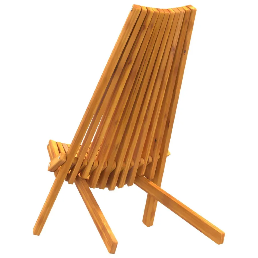 Chaise 2 pcs Marron 69 x 56 x 84 cm Bois d'Acacia Massif - 5