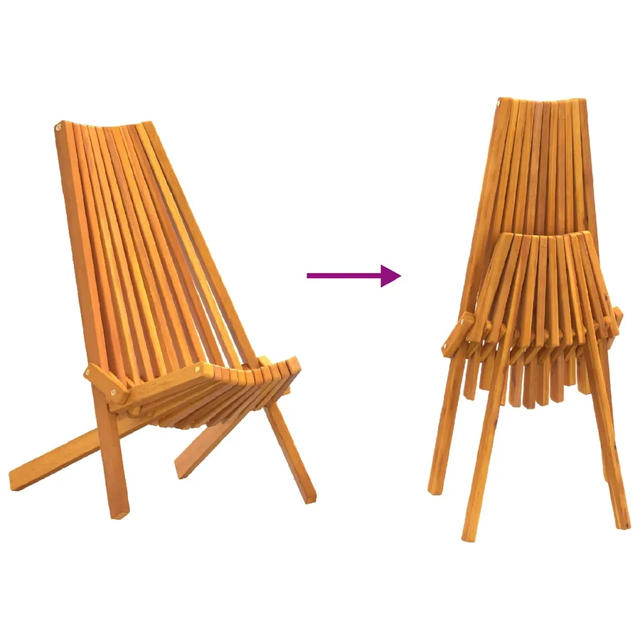 Chaise 2 pcs Marron 69 x 56 x 84 cm Bois d'Acacia Massif - 8