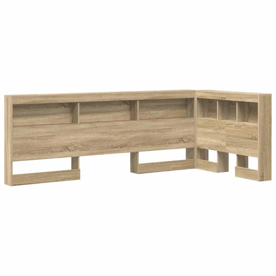 Tête de lit de rangement Chêne Sonoma 75 cm Bois d'ingénierie - 2