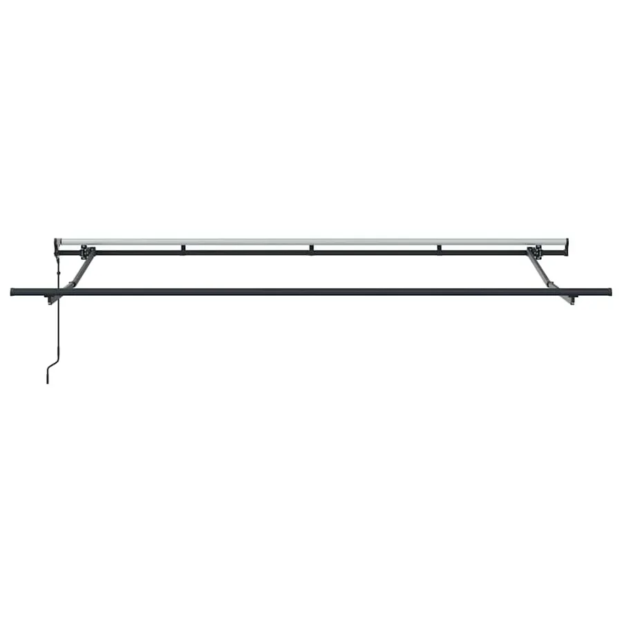 Cadre d'auvent Anthracite 4 x 2 m Métal - 4