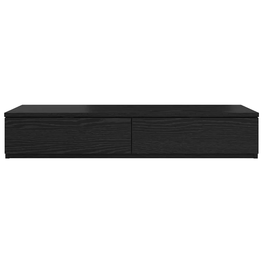 Tiroirs de lit avec tiroir Chêne noir 100 x 36,5 x 16,5 cm - 6