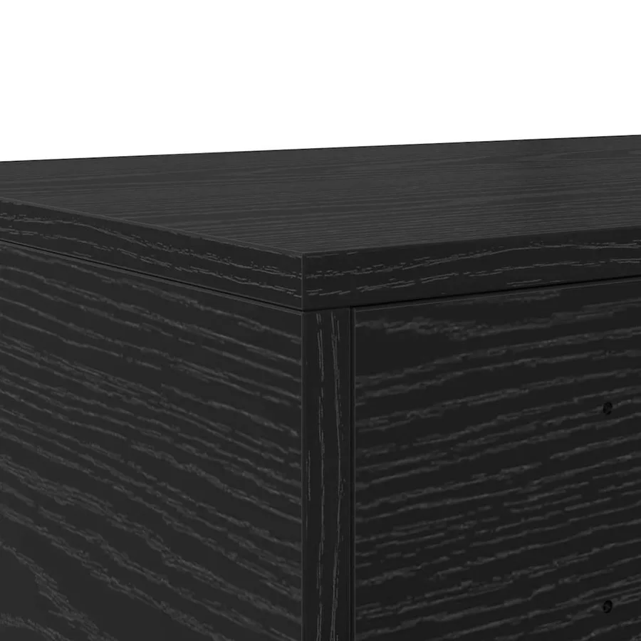 Tiroirs de lit avec tiroir Chêne noir 100 x 36,5 x 16,5 cm - 8