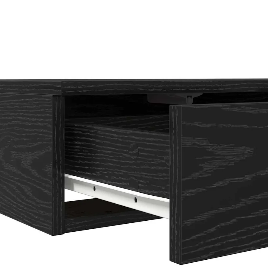 Tiroirs de lit avec tiroir Chêne noir 100 x 36,5 x 16,5 cm - 9