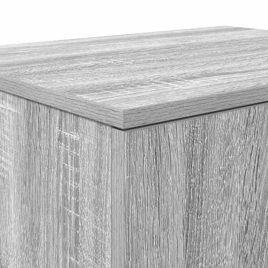 Armoire de rangement 2 pcs Gris Sonoma 118 x 41 x 40 cm - 10