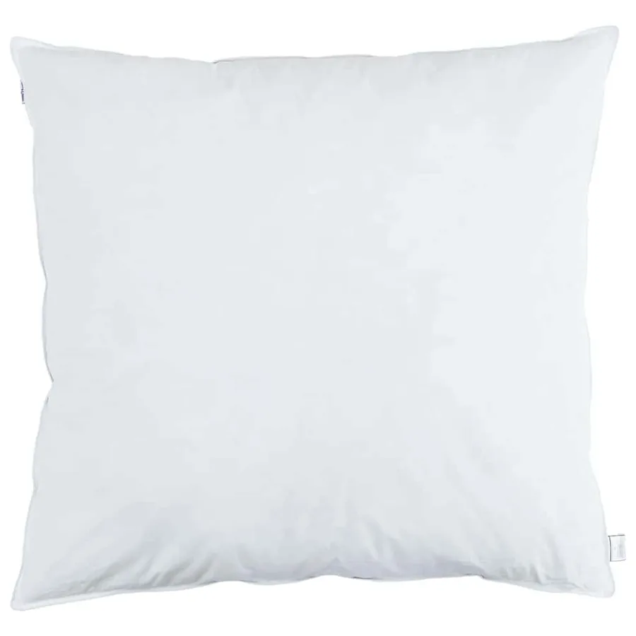 Oreiller avec oreiller 2 pcs Blanc 50 x 50 cm Plume - 2