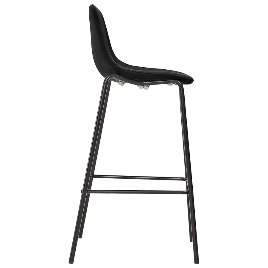 Ensemble de bar 5 pcs Tissu Noir - 8