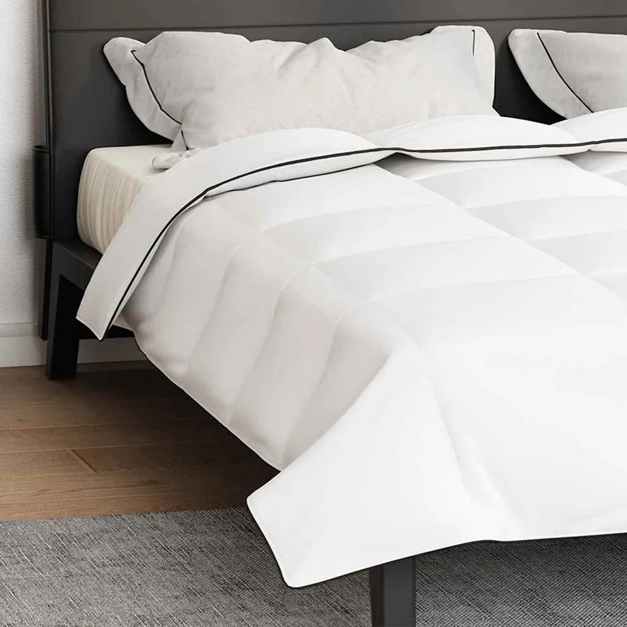 Duvet d'hiver Blanc 200 x 240 cm Plume - 5