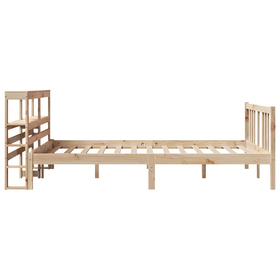 Cadre de lit avec tête de lit sans matelas 120x200 cm - 5