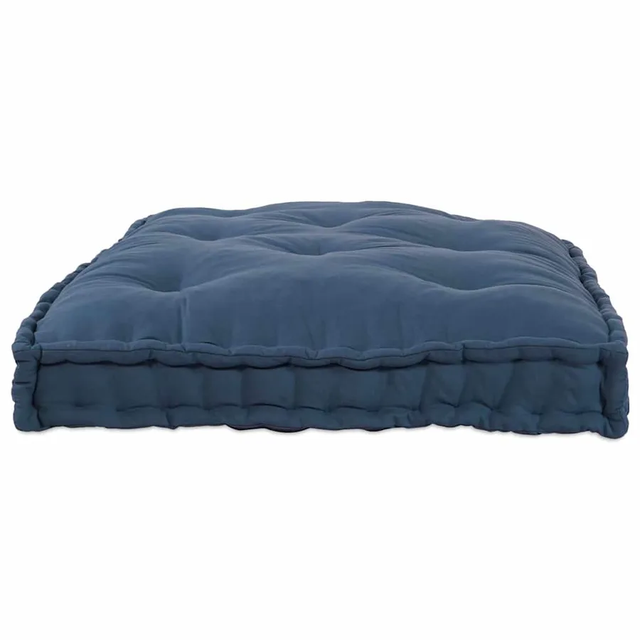Coussin de canapé sur palette Indigo 120 x 80 x 12 cm Tissu - 5