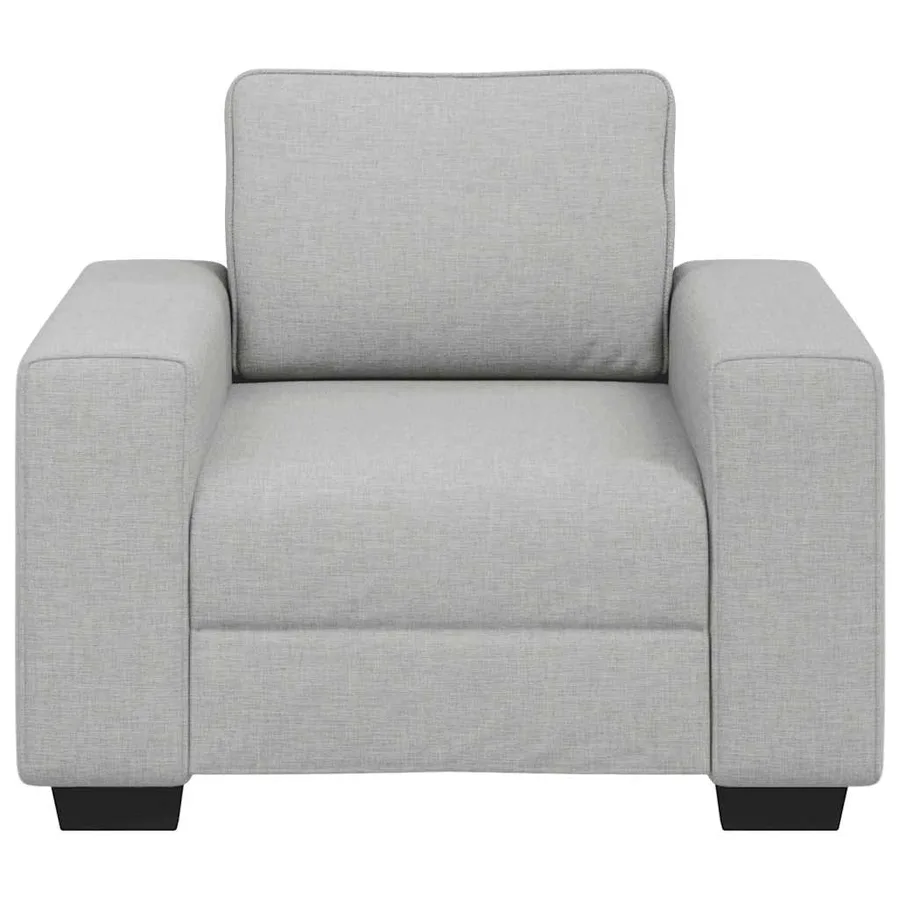 Canapé/Fauteuil Gris Nuage 100x77x82 cm tissu - 4
