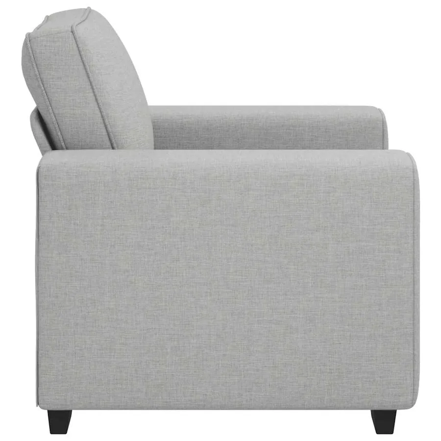 Canapé/Fauteuil Gris Nuage 100x77x82 cm tissu - 5