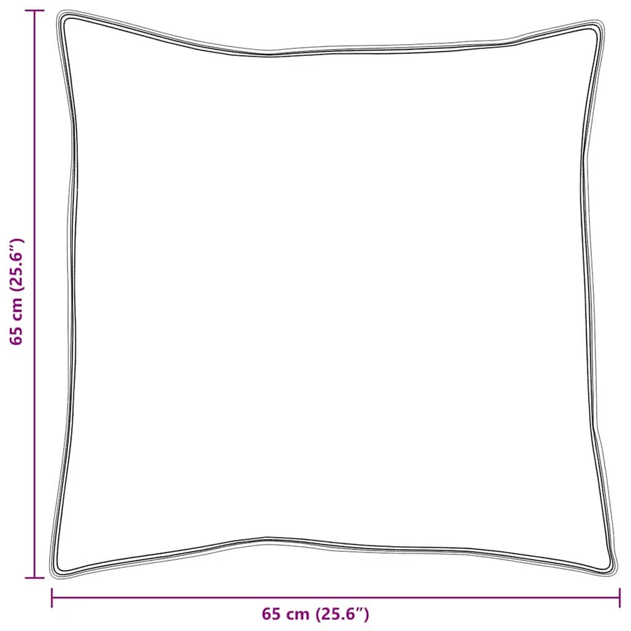 Oreiller avec oreiller 2 pcs Blanc 65 x 65 cm Plume - 8