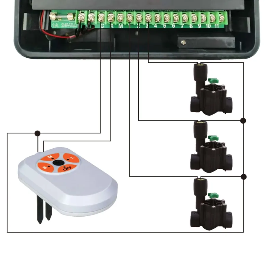 Programmateur d'arrosage de jardin - 9