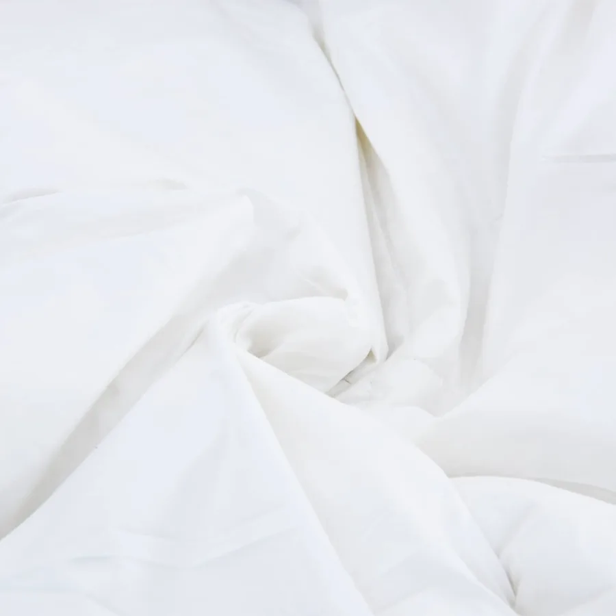Ensemble de Duvet avec oreiller 3 pcs Blanc Plume de canard - 6